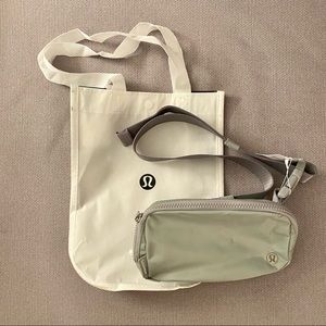 Lululemon Everywhere Belt Bag Silver Drop / Gray